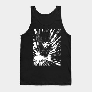 WHITE SHATTERED Tank Top